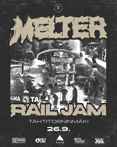 Melter Rail Jam 2025 plakat